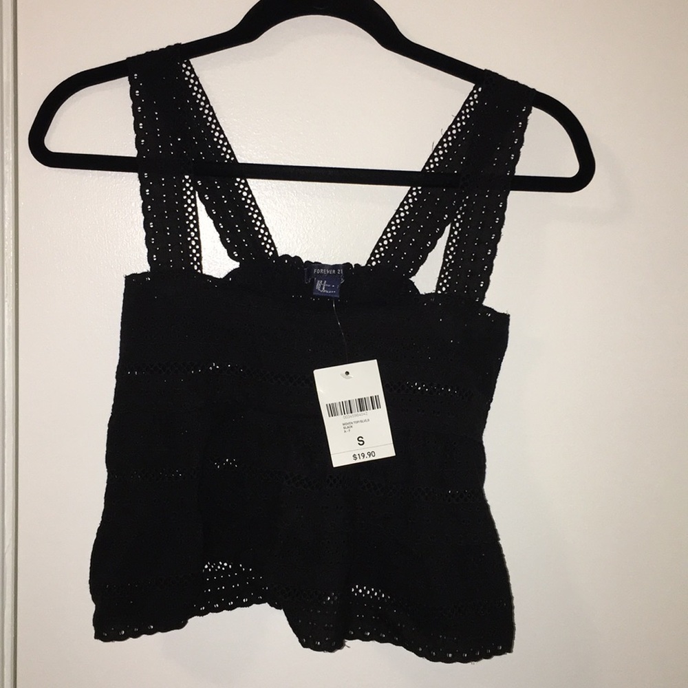 forever 21 cropped tank, small